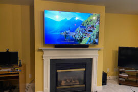 Mounted TV In Every Room